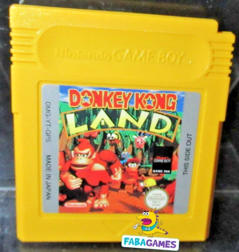 Game boy donkey kong land - game,