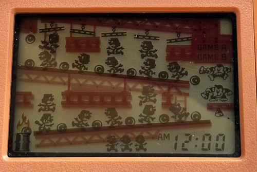 Nintendo game watch donkey - watch,